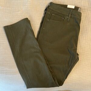 Chic Olive Green Trousers